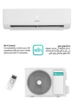 مكيف هايسنس سبلت انفيرتر, واي فاي ,23000 وحدة, حار /بارد,AS24WCH