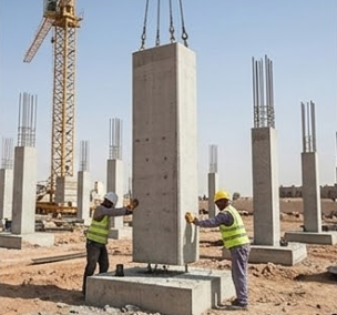 أعمال بناء وتشطيبات المشروع 3