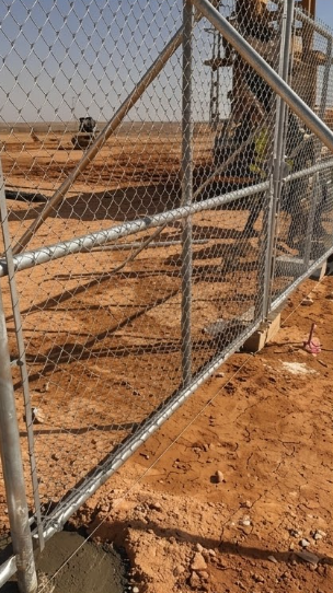 هيكل شبك الحماية المعدني المتين